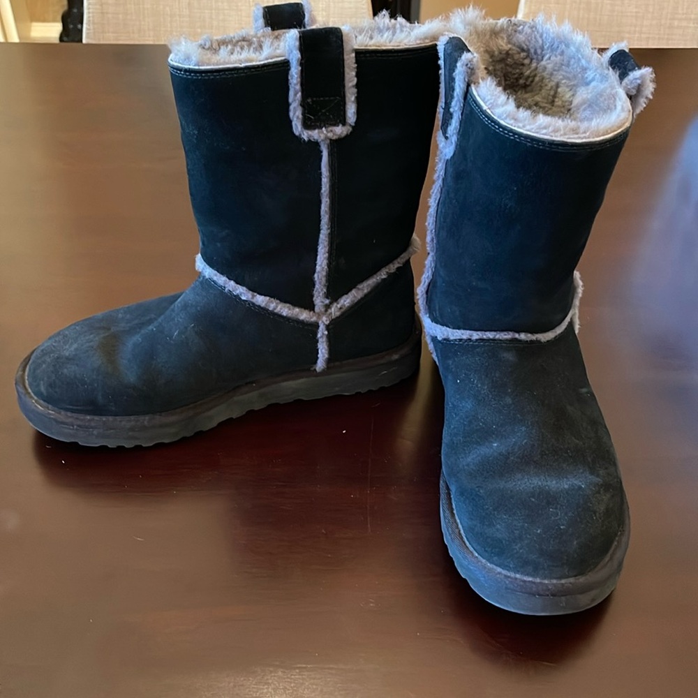 Ugg black and grey boots, size 9